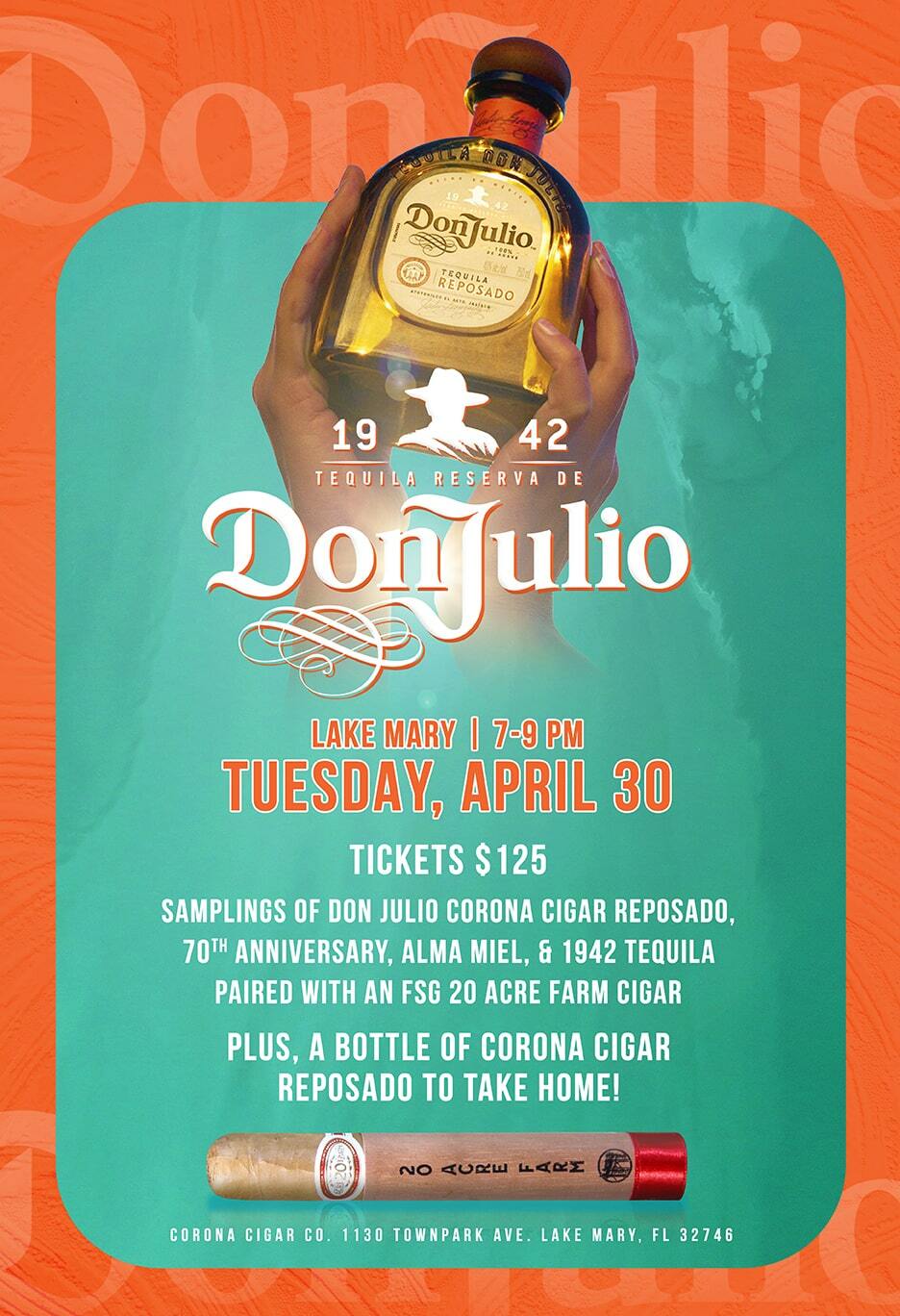 Don Julio Pairing Event - Lake Mary/Heathrow