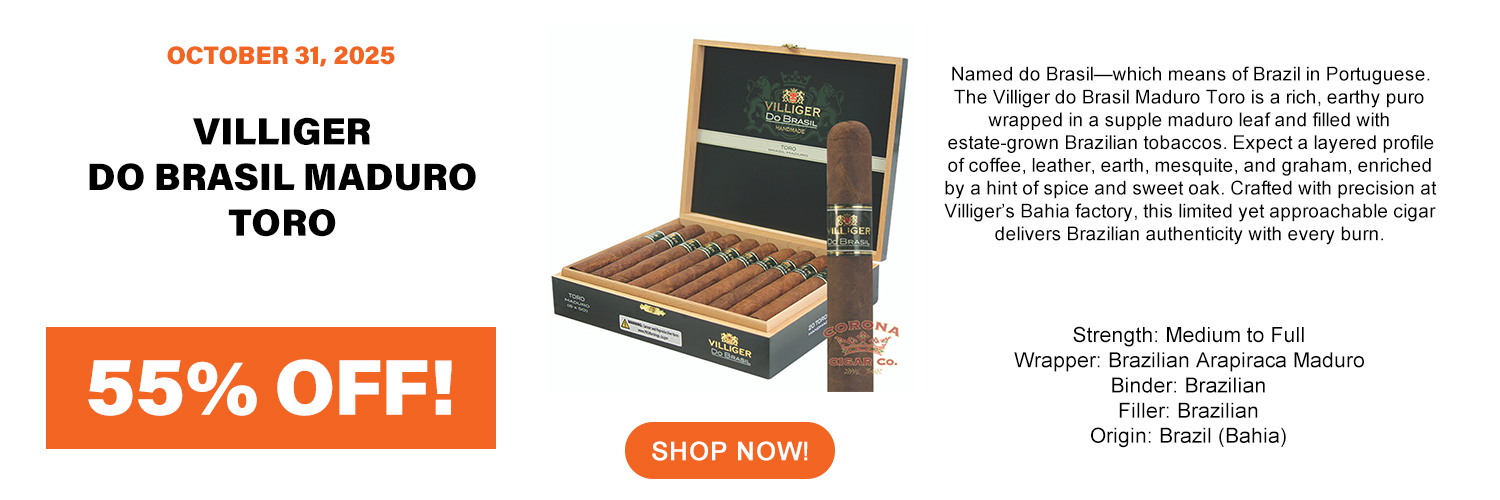 Villiger Do Brasil Maduro Toro