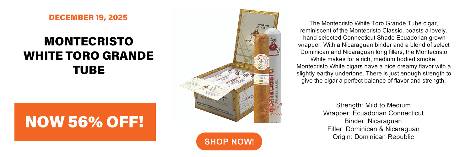 Montecristo White Toro Grande Tube