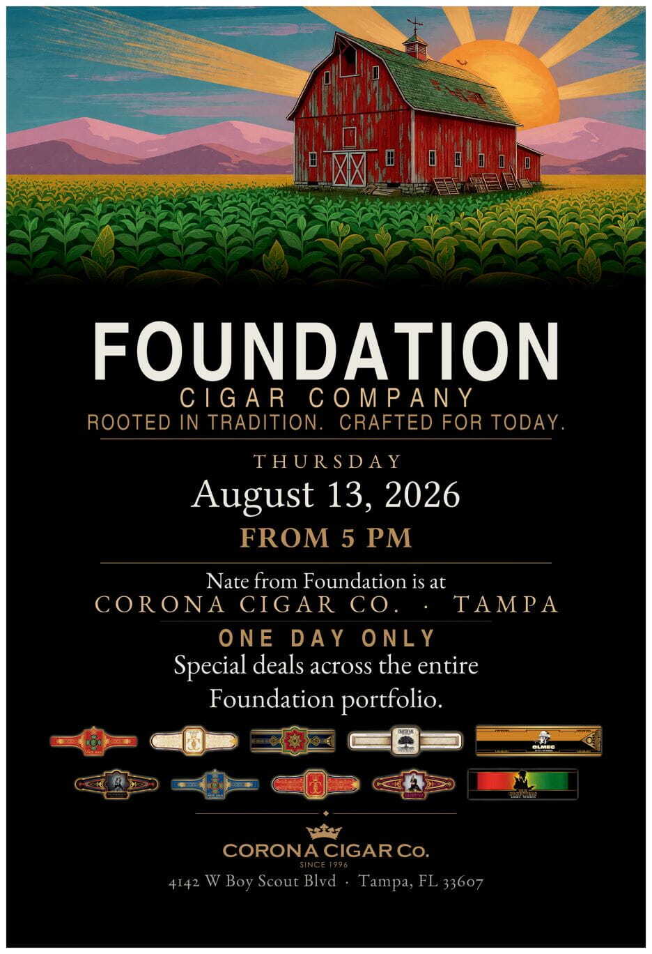 Foundation Cigars Event - Tampa