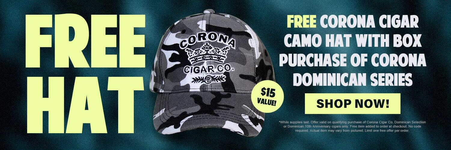 Free Corona Camo Hat Offer