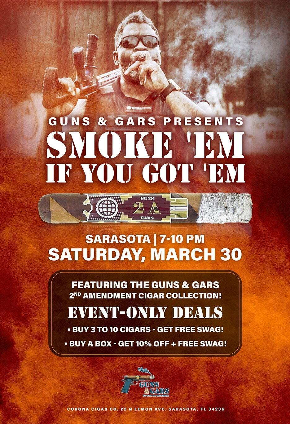 Guns n Gars "Smoke 'em if you got 'em" Event - Sarasota