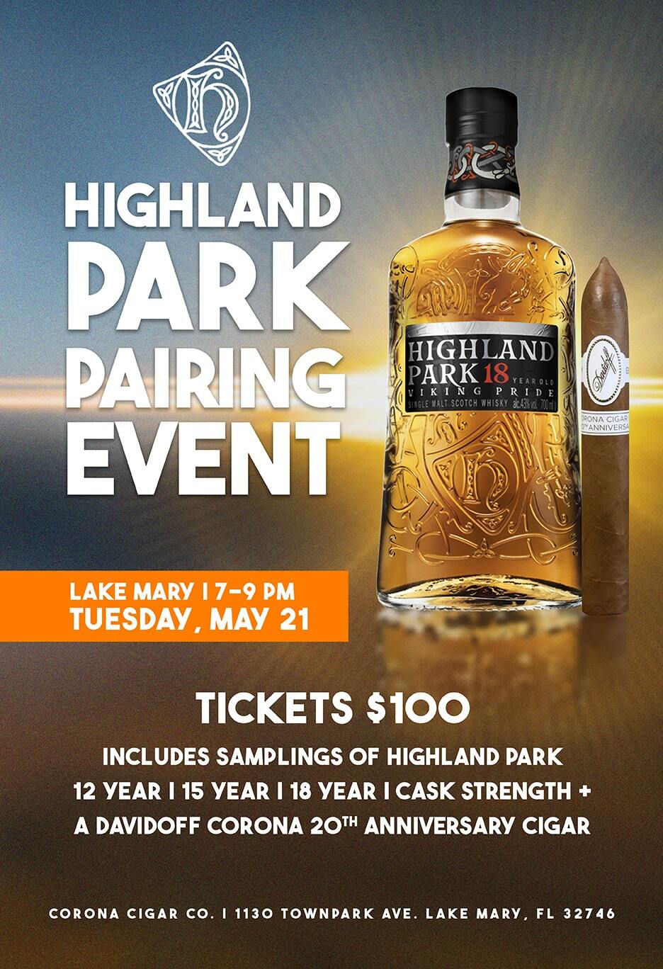 Highland Park Pairing Event - Lake Mary/Heathrow