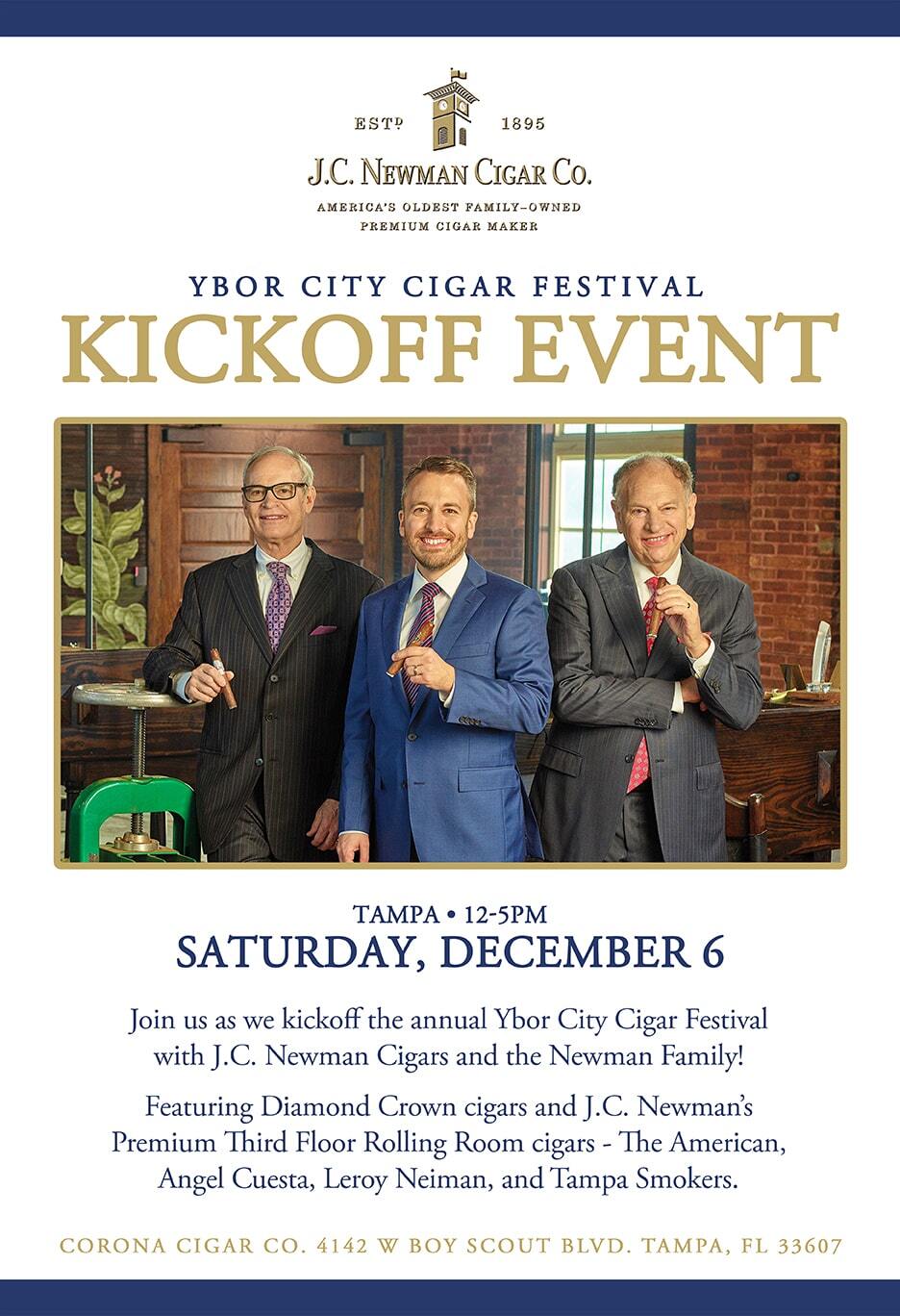 J.C. Newman Cigar Event ft. The Newman Family - Tampa