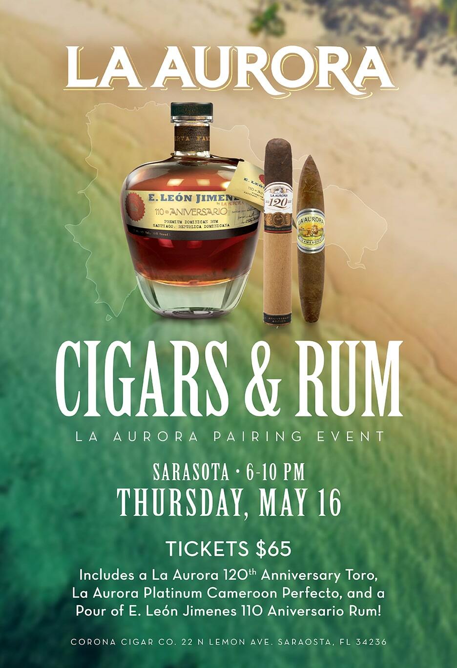 La Aurora Cigars & Rum Event - Sarasota