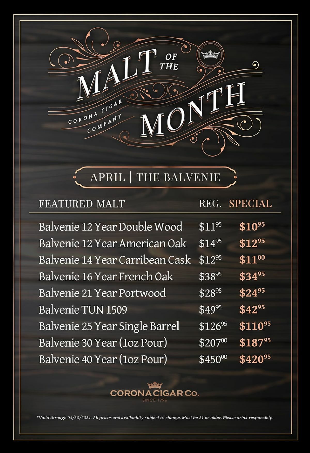 Malt of the Month