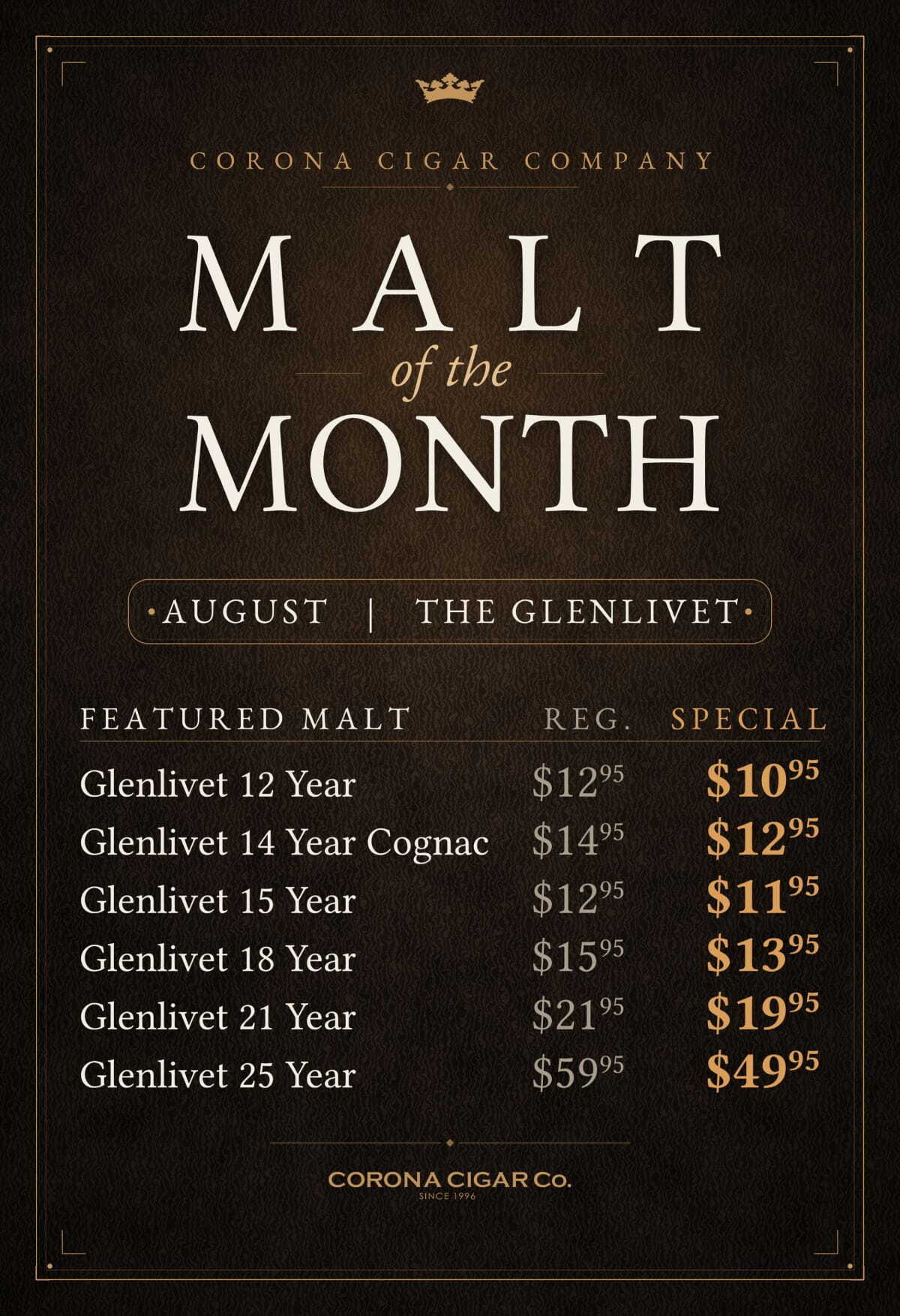 Malt of the Month