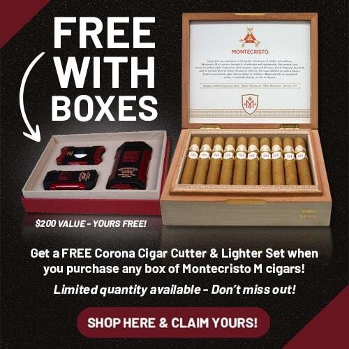 Free Cutter/Lighter Set w/ Montecristo M