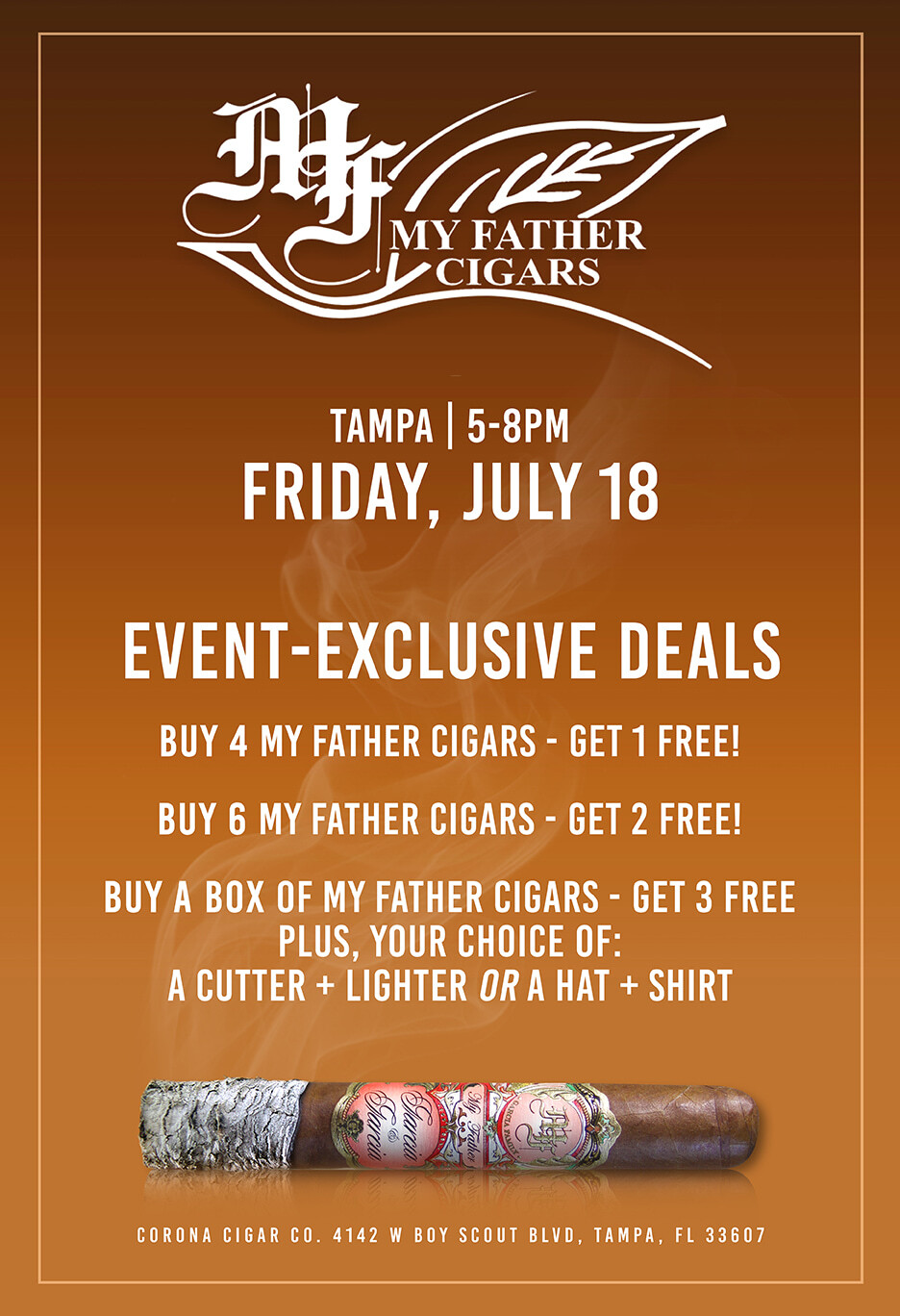 My Father Cigars Event - Tampa