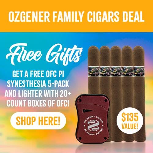 Free 5-Pack & Lighter