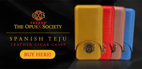 OpusX Society Spanish Teju Leather Cases