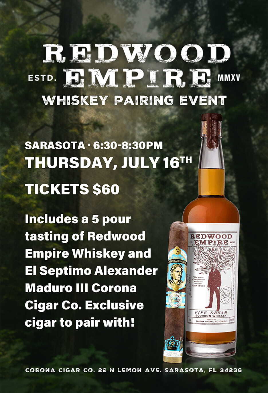 Redwood Empire & El Septimo Pairing Event - Sarasota