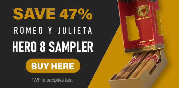 Romeo y Julieta Reserva Real Hero 8-Cigar Sampler