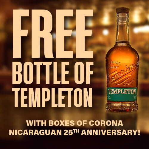 Free Bottle of Templeton Rye