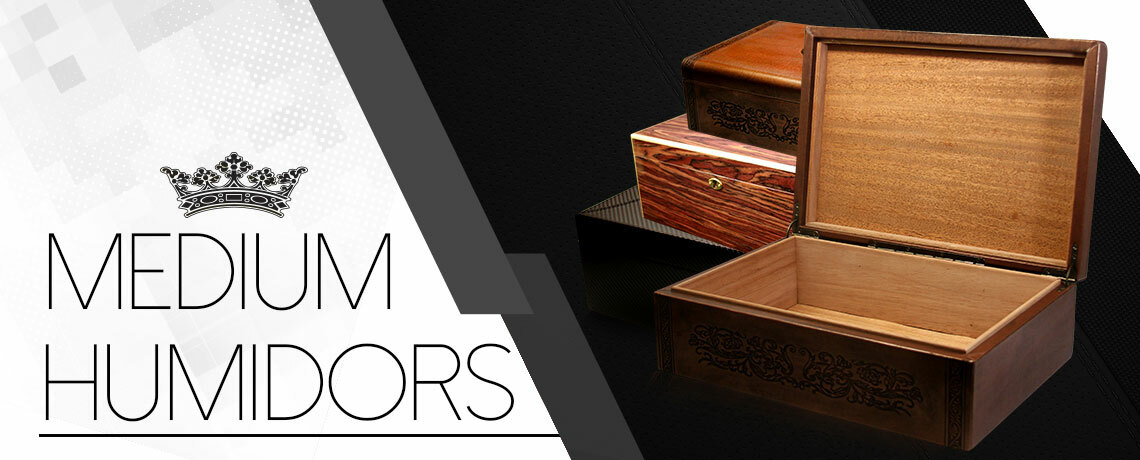 Umidificatore porta sigari medio - Medium cigar humidor box – Lorenzi Milano