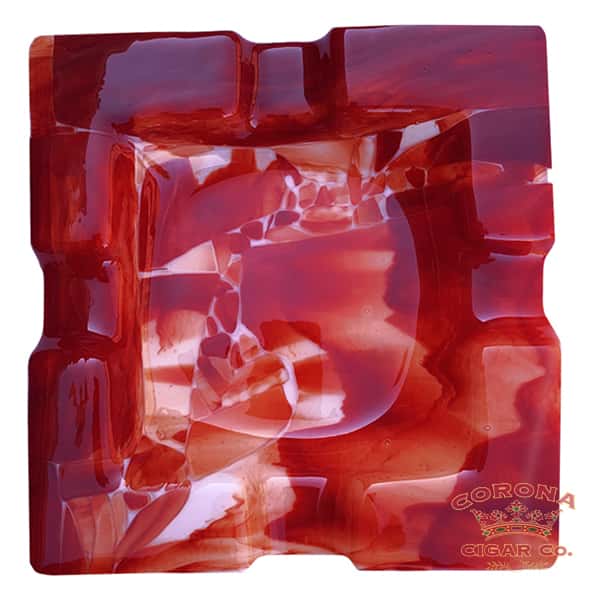 Aaron Thomas Collection Red Crush Ashtrays