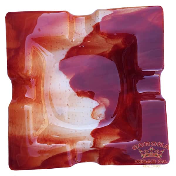Aaron Thomas Collection Red Smokey Ashtrays