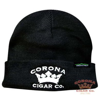Corona Cigar Co. Black Beanie