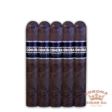 Cohiba Black Robusto 5-Pack
