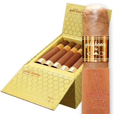 CAO Flavours Gold Honey Petit Corona (4 x 40)