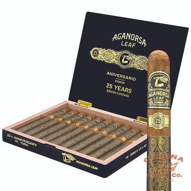 Aganorsa Leaf Aniversario 25 Edición Limitada  (6 1/4 x 52)