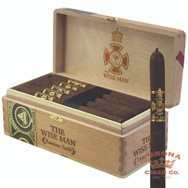 The Wise Man Maduro Lancero (7 x 40)