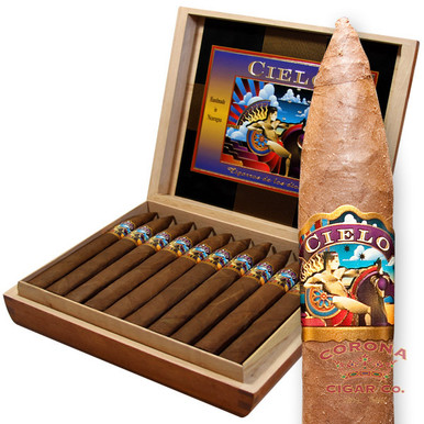 zeus juice cubano tobacco Cielo Zeus Torpedo (7 x 54)