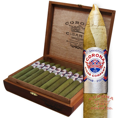 Corona Nicaraguan 10th Anniversary Candela Torpedo (6 1/2 x 52)