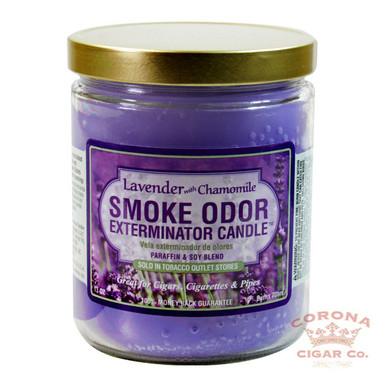 Smoke Odor Candle - Lavender with Chamomile (13oz Jar)