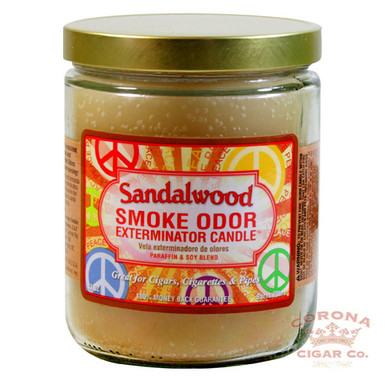Smoke Odor Candle - Sandalwood (13oz Jar)