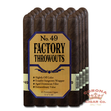 No.49 Factory Throwouts (5 1/2 x 49)