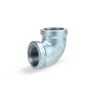 Galvanized 90 degree elbow
