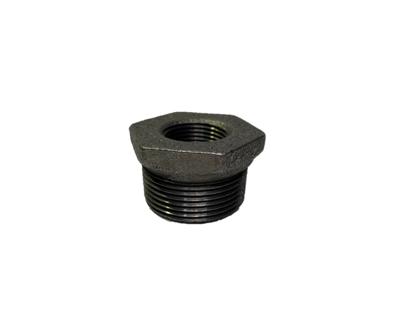BLACK MALLEABLE FITTING HEX BUSHING