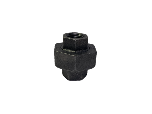 BLACK MALLEABLE FITTING UNION