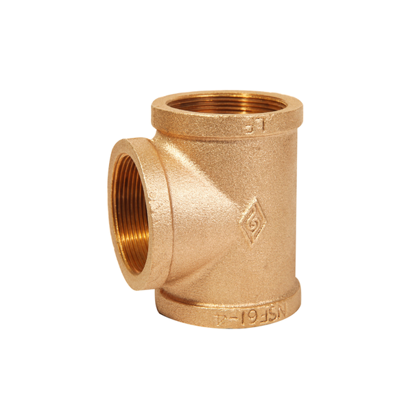 BRONZE FITTING TEE LEAD FREE