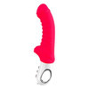 Tiger Rechargeable Silicone Vibrator Red