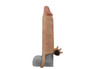 PLEASURE X-TENDER BROWN THAT ADDS 70% THICKNESS AND 3 INCHES LENGTH