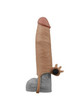 PLEASURE X-TENDER BROWN ADDS 2 INCHES IN LENGTH AND 50% DIAMETER