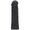 Mega Black Penis Enlarging Sleeve 22cm