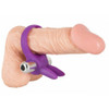 Purple vibrating Rabbit Cock Ring