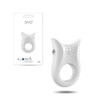 OVO B2 Silicone Vibrating Cock Ring White