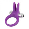 Purple vibrating Rabbit Cock Ring 1