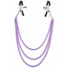 Stimulating Adjustable Nipple triple Chain