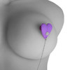 Silicone Vibrating Heart Pasties