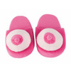 Pink Plush Boobs Slippers