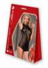 Mesh Cutaway Bodysuit Red