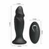 Mr. Play Remote Play Vibrating Anal Plug 13 cm