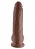 Brown Cock 9 Inch With Balls