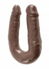 KING COCK DOUBLE TROUBLE MEDIUM BROWN