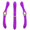 Double vibrator for couples and crazy situations purple